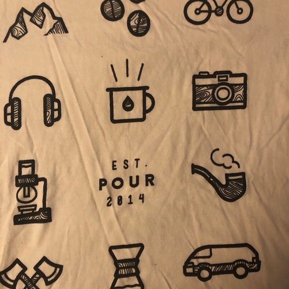 Hipster coffee tee ☕️ - Picture 2 of 3